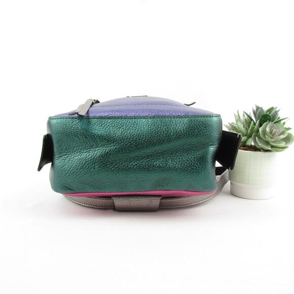 Authentic Coach Colorblock Andi Backpack - Picture 6 of 8